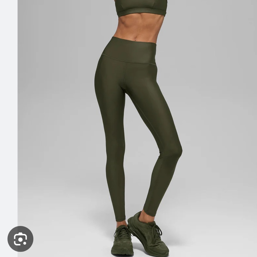 ALO Yoga Green Olive Airlift HR Leggings XS